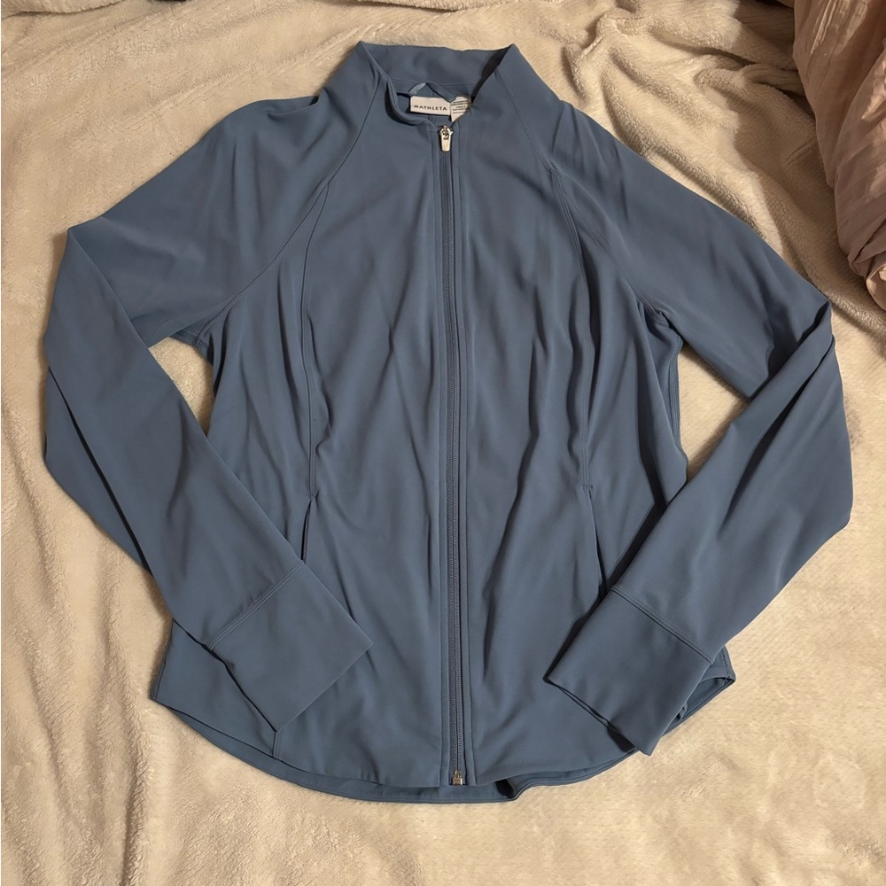 Athleta Salutation Jacket, Large, Blue